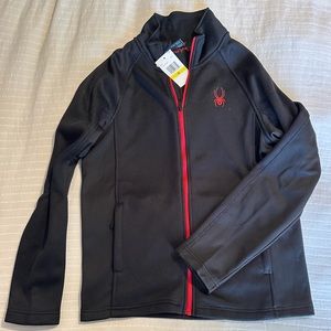Men’s Spyder Fleece Jacket, size Medium